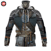 Awesome Hoodie 3D All Over Print Viking Armor - Hoodie &amp; Zip Hoodies With Gaiter ND418