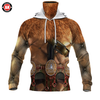 Awesome Hoodie 3D All Over Print Viking Armor - Hoodie &amp; Zip Hoodies With Gaiter ND419