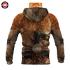 Awesome Hoodie 3D All Over Print Viking Armor - Hoodie &amp; Zip Hoodies With Gaiter ND419