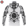 Awesome Hoodie 3D All Over Print Viking Wolf - Hoodie &amp; Zip Hoodies With Gaiter ND421