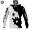 Awesome Hoodie 3D All Over Print Viking Wolf - Hoodie &amp; Zip Hoodies With Gaiter ND422