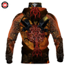 Awesome Hoodie 3D All Over Print Viking Tree Wolf Raven - Hoodie &amp; Zip Hoodies With Gaiter ND425