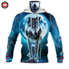 Awesome Hoodie 3D All Over Print Native Wolf - Hoodie &amp; Zip Hoodies With Gaiter ND426