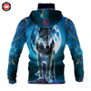 Awesome Hoodie 3D All Over Print Native Wolf - Hoodie &amp; Zip Hoodies With Gaiter ND426