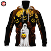 Awesome Hoodie 3D All Over Print Halloween Ghost - Hoodie &amp; Zip Hoodies With Gaiter ND429