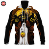 Awesome Hoodie 3D All Over Print Halloween Ghost - Hoodie &amp; Zip Hoodies With Gaiter ND429