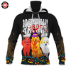 Awesome Hoodie 3D All Over Print Halloween Golden Retriever - Hoodie &amp; Zip Hoodies With Gaiter ND430