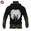 Awesome Hoodie 3D All Over Print Halloween Golden Retriever - Hoodie &amp; Zip Hoodies With Gaiter ND430