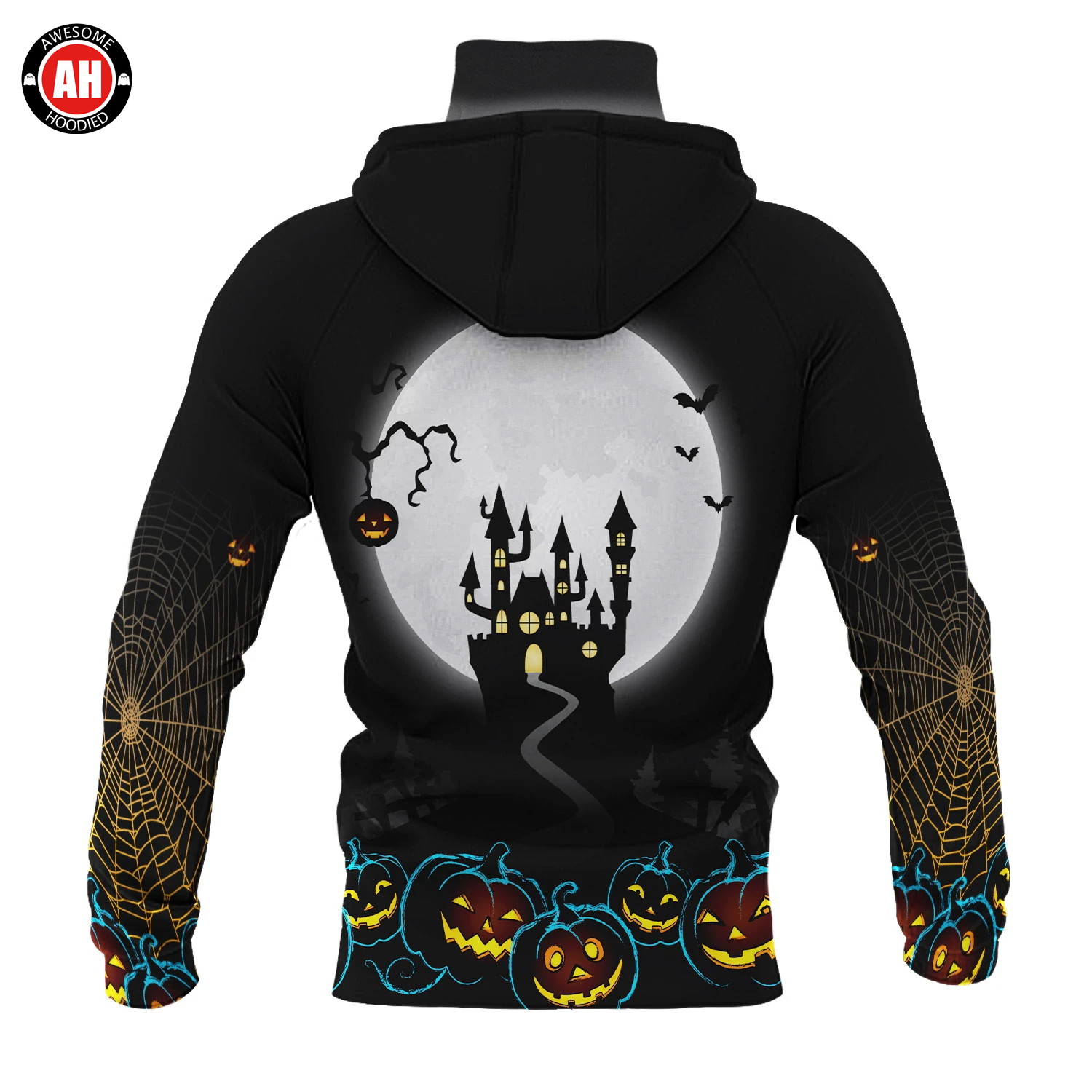 Awesome Hoodie 3D All Over Print Halloween Golden Retriever - Hoodie & Zip Hoodies With Gaiter ND430