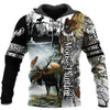 Awesome Hoodie 3D All Over Print Moose Hunter - Hoodie, T-Shirt, Zip Hoodies, Sweatshirt ND485