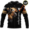 Awesome Hoodie 3D All Over Print Moose Hunter Custom Name - Hoodie, T-Shirt, Zip Hoodies, Sweatshirt ND488
