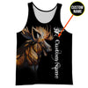 Awesome Hoodie 3D All Over Print Moose Hunter Custom Name - Hoodie, T-Shirt, Zip Hoodies, Sweatshirt ND488