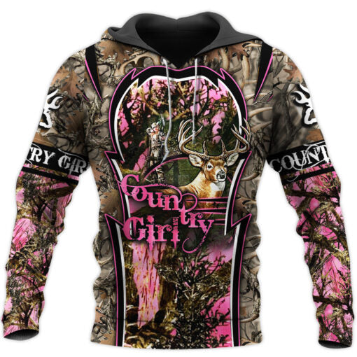 Awesome Hoodie 3D All Over Print Love Deer- Hoodie, T-Shirt, Zip Hoodies, Sweatshirt ND490