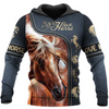 Awesome Hoodie 3D All Over Print Love Horse - Hoodie, T-Shirt, Zip Hoodies, Sweatshirt ND492
