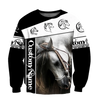 Awesome Hoodie 3D All Over Print Love Horse Custom Name - Hoodie, T-Shirt, Zip Hoodies, Sweatshirt ND499