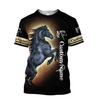 Awesome Hoodie 3D All Over Print Love Horse Custom Name - Hoodie, T-Shirt, Zip Hoodies, Sweatshirt ND500