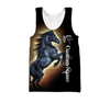 Awesome Hoodie 3D All Over Print Love Horse Custom Name - Hoodie, T-Shirt, Zip Hoodies, Sweatshirt ND500