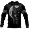 Awesome Hoodie 3D All Over Print Wolf in Moon - Hoodie, T-Shirt, Zip Hoodies, Sweatshirt ND501
