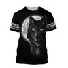 Awesome Hoodie 3D All Over Print Wolf in Moon - Hoodie, T-Shirt, Zip Hoodies, Sweatshirt ND501