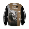 Awesome Hoodie 3D All Over Print Beautiful Horse - Hoodie, T-Shirt, Zip Hoodies, Sweatshirt ND515