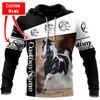 Awesome Hoodie 3D All Over Print Beautiful Horse Custom Name - Hoodie, T-Shirt, Zip Hoodies, Sweatshirt ND516