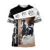 Awesome Hoodie 3D All Over Print Beautiful Horse Custom Name - Hoodie, T-Shirt, Zip Hoodies, Sweatshirt ND516