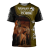 Awesome Hoodie 3D All Over Print Love Horse - Hoodie, T-Shirt, Zip Hoodies, Sweatshirt ND517