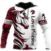 Awesome Hoodie 3D All Over Print Love Horse - Hoodie, T-Shirt, Zip Hoodies, Sweatshirt ND518