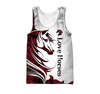 Awesome Hoodie 3D All Over Print Love Horse - Hoodie, T-Shirt, Zip Hoodies, Sweatshirt ND518