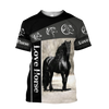 Awesome Hoodie 3D All Over Print Love Horse - Hoodie, T-Shirt, Zip Hoodies, Sweatshirt ND528