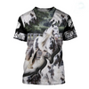 Awesome Hoodie 3D All Over Print Love Gypsy Horse - Hoodie, T-Shirt, Zip Hoodies, Sweatshirt ND529