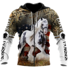 Awesome Hoodie 3D All Over Print Love Gypsy Horse American - Hoodie, T-Shirt, Zip Hoodies, Sweatshirt ND530