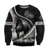 Awesome Hoodie 3D All Over Print Black Horse - Hoodie, T-Shirt, Zip Hoodies, Sweatshirt ND533