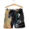 Awesome Hoodie 3D All Over Print Black Horse - Hoodie, T-Shirt, Zip Hoodies, Sweatshirt ND535