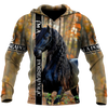 Awesome Hoodie 3D All Over Print Black Horse - Hoodie, T-Shirt, Zip Hoodies, Sweatshirt ND536
