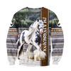 Awesome Hoodie 3D All Over Print Gypsy Horse - Hoodie, T-Shirt, Zip Hoodies, Sweatshirt ND537