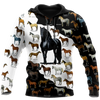 Awesome Hoodie 3D All Over Print Love Horse - Hoodie, T-Shirt, Zip Hoodies, Sweatshirt ND538