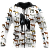 Awesome Hoodie 3D All Over Print Love Horse - Hoodie, T-Shirt, Zip Hoodies, Sweatshirt ND539