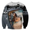 Awesome Hoodie 3D All Over Print Love Horse - Hoodie, T-Shirt, Zip Hoodies, Sweatshirt ND540