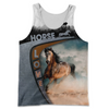 Awesome Hoodie 3D All Over Print Love Horse - Hoodie, T-Shirt, Zip Hoodies, Sweatshirt ND540