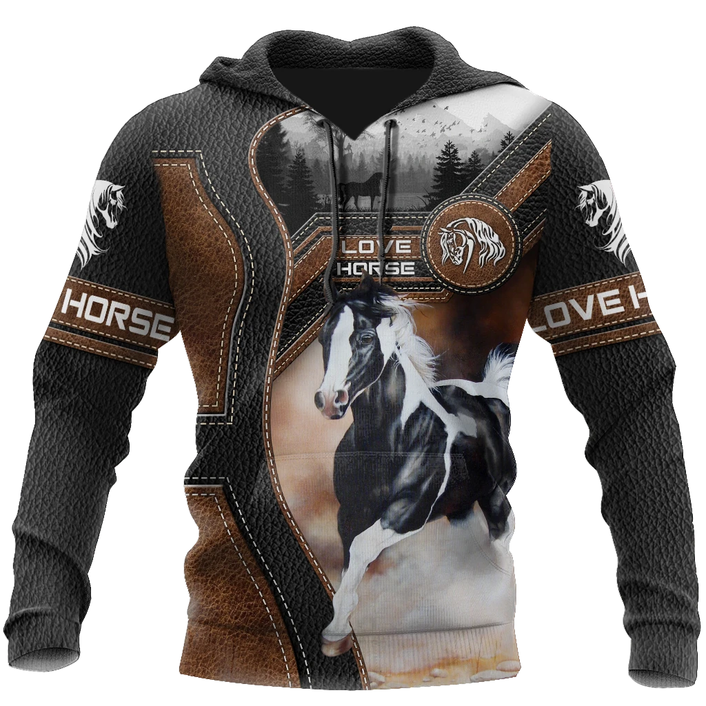 Awesome Hoodie 3D All Over Print American Paint Horse - Hoodie, T-Shirt, Zip Hoodies, Sweatshirt ND541