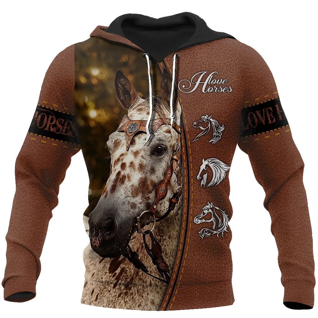 Awesome Hoodie 3D All Over Print Appaloosa Horse - Hoodie, T-Shirt, Zip Hoodies, Sweatshirt ND544