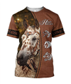 Awesome Hoodie 3D All Over Print Appaloosa Horse - Hoodie, T-Shirt, Zip Hoodies, Sweatshirt ND544