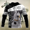 Awesome Hoodie 3D All Over Print Love Horse - Hoodie, T-Shirt, Zip Hoodies, Sweatshirt ND545