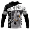 Awesome Hoodie 3D All Over Print Love Horse - Hoodie, T-Shirt, Zip Hoodies, Sweatshirt ND545