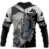 Awesome Hoodie 3D All Over Print Love Horse - Hoodie, T-Shirt, Zip Hoodies, Sweatshirt ND546
