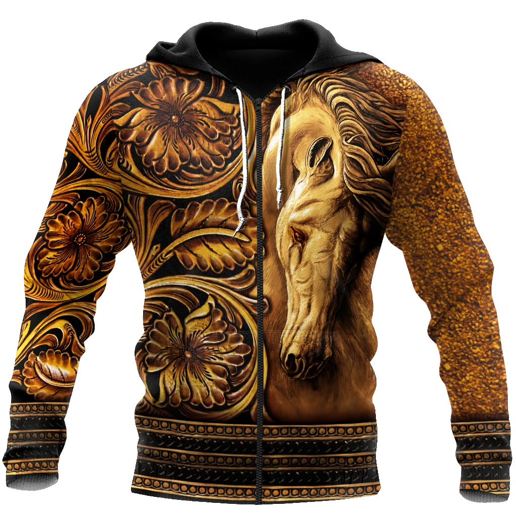 Awesome Hoodie 3D All Over Print Love Horse - Hoodie, T-Shirt, Zip Hoodies, Sweatshirt ND550