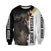 Awesome Hoodie 3D All Over Print Friesian Horse - Hoodie, T-Shirt, Zip Hoodies, Sweatshirt ND555