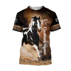 Awesome Hoodie 3D All Over Print Love Horse Custom Name  - Hoodie, T-Shirt, Zip Hoodies, Sweatshirt ND556