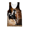Awesome Hoodie 3D All Over Print Love Horse Custom Name  - Hoodie, T-Shirt, Zip Hoodies, Sweatshirt ND556